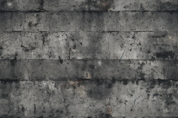 un mur gris avec une surface texturée noire et un fond gris foncé.