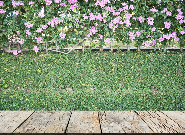 Photo mur de grunge avec des fleurs