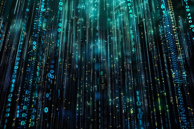 un mur de lumières avec les mots briller dans le noir