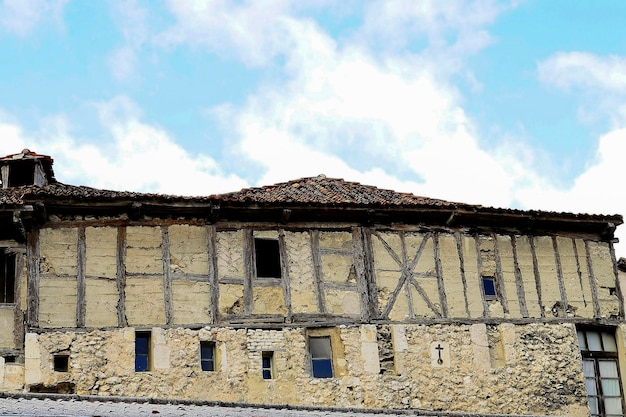 Mur médiéval dans la ville de cuellar segovia