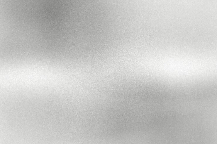 Photo mur métallique en feuille d'argent gris brillant avec fond de texture abstraite d'espace de copie