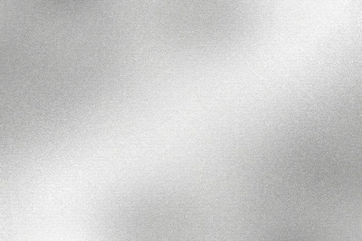 Photo mur de panneau métallique brillant en feuille d'argent avec une surface rugueuse fond de texture abstraite