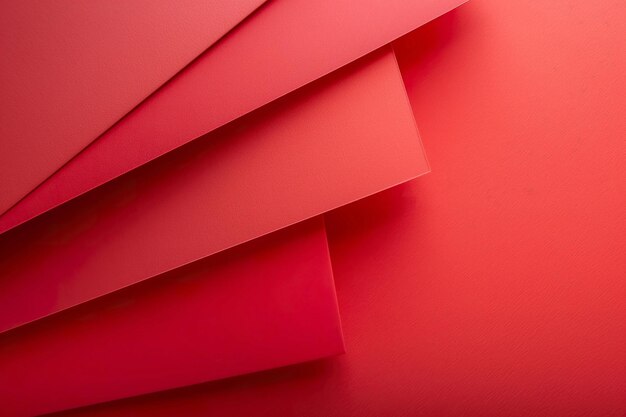 mur de papier rouge avec une fine texture plate sur un fond rouge correspondant