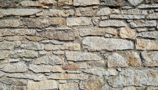 Mur de pierre comme fond texturé