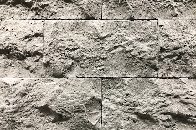 Mur de pierre grise avec une belle texture