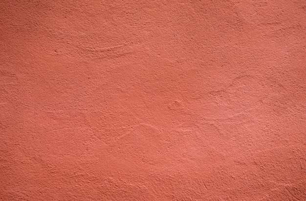 Mur de plâtre rouge