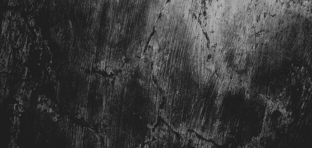 Mur plein de rayures Texture de ciment grungy pour le fond Mur sombre effrayant Mur noir