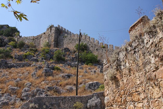 Le mur-rideau d'Alanya