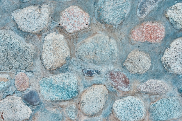 Mur de roches de texture.