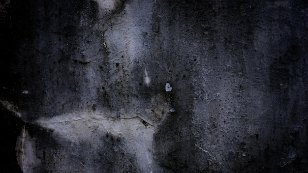 Mur sombre effrayant plein de taches et de rayures, peut être utilisé comme arrière-plan