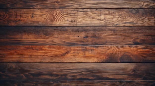 Mur de table en bois brun ou fond de sol espace de copie de texture en bois