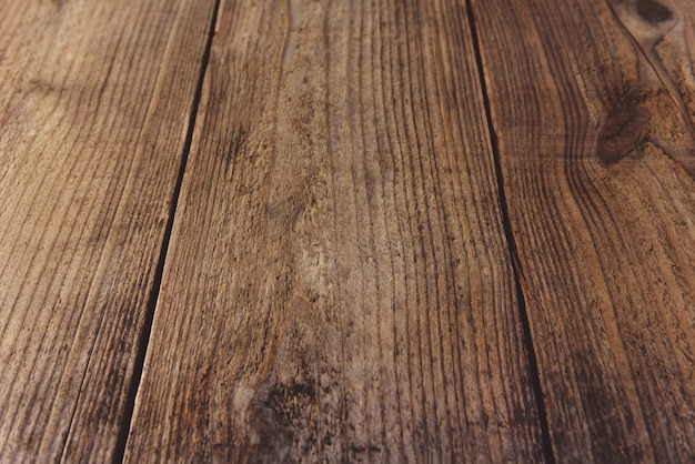 Mur de texture en bois. Texture du bois brun, texture du bois ancien pour ajouter du texte ou une conception de travail pour le produit de toile de fond. vue de dessus - table de cuisine en bois