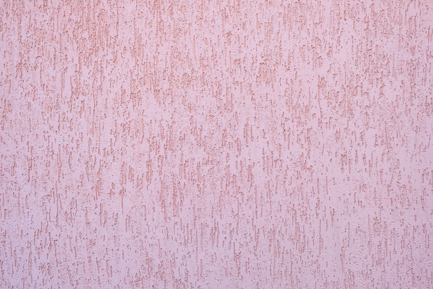 Mur de texture de mur en béton rose, texture de plâtre,