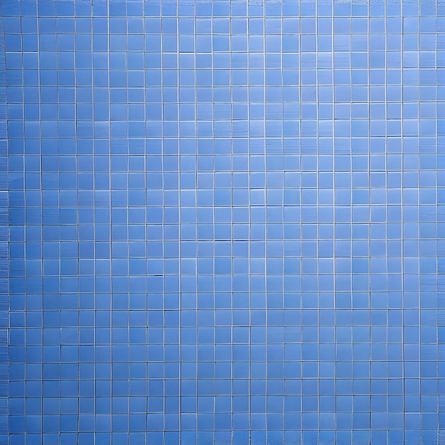 Un mur de tuiles bleues avec une bordure blanche et le mot " eau " dessus.