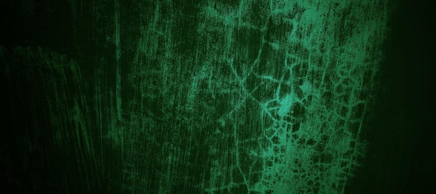 Mur vert foncé concept de fond halloween fond effrayant texture de ciment béton d'horreur pour le fond