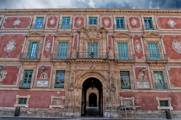 murcie palais épiscopal vue extérieure détail