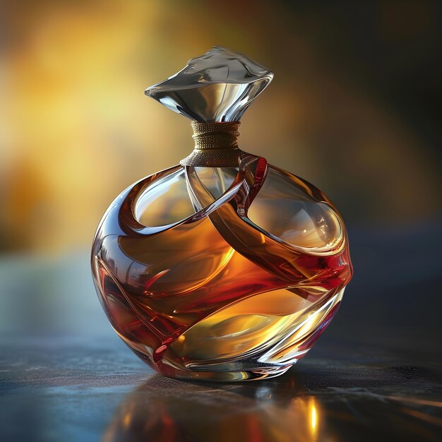 Des murmures d'élégance sculptée dans le verre dans l'art de la bouteille de parfum