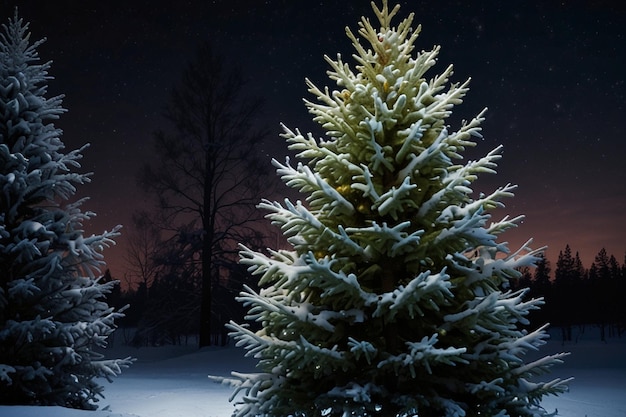 Les murmures de la nuit d'hiver La magie de l'arbre de Noël