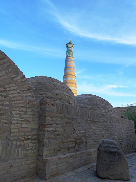 Murs de l'ancienne citadelle de Khiva