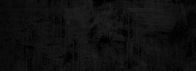 Murs sombres effrayants Longue texture de ciment de béton noir pour le fond
