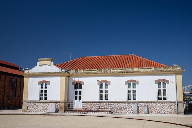 Musée du chemin de fer dans la ville d'Entroncamento au Portugal