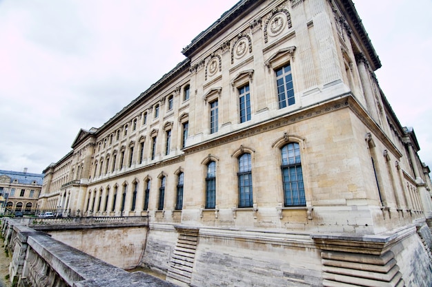 Photo musée du louvre à paris, france