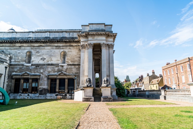 Photo musée fitzwilliam situé sur trumpington street à cambridge, angleterre