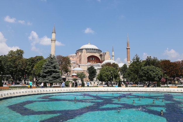 Musée Sainte-Sophie dans la ville d'Istanbul