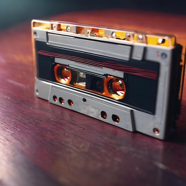 Musique rétro à cassette