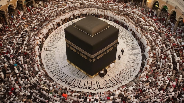 Photo les musulmans du hajj de la mecque