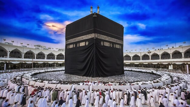 Photo les musulmans du hajj de la mecque