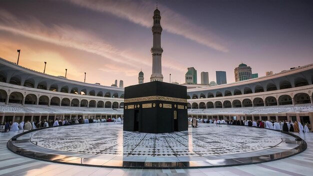 Photo les musulmans du hajj de la mecque