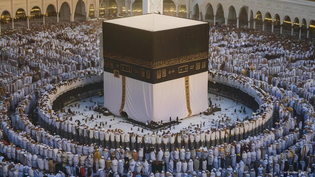 Les musulmans du Hajj de la Mecque