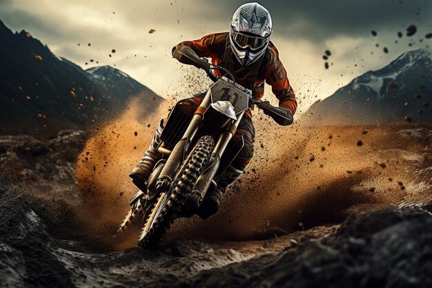 MX Rider Extreme Motocross Rider Dirt Track (en anglais)