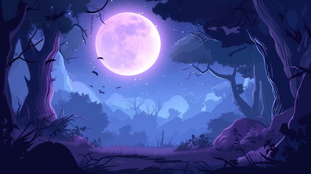 La mystérieuse forêt de Moonshine