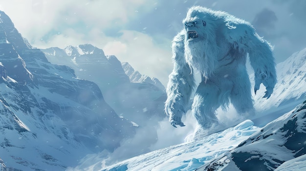Le mythique homme de neige abominable
