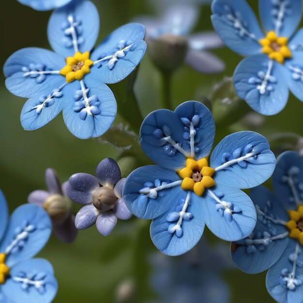 N'oubliez pas l'eau Myosotis scorpioides 4