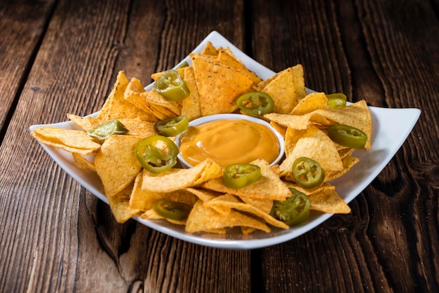 Nachos sauce au fromage