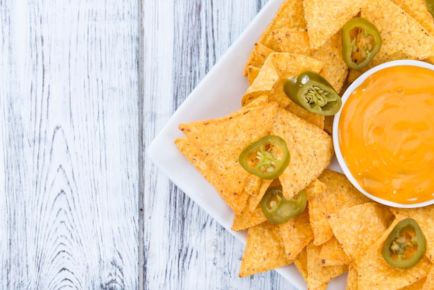 Nachos sauce au fromage