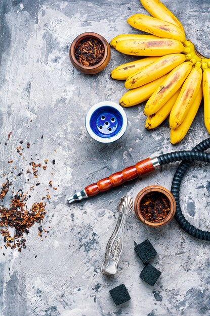 Narguilé turc au goût de banane