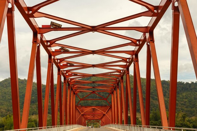 nasakkhokhaodo laospays-bas pont de l'amitié pont sur le Mékong laos