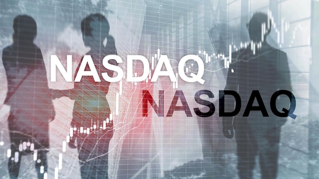 Nasdaq Stock Market Finance Concept Crise du marché