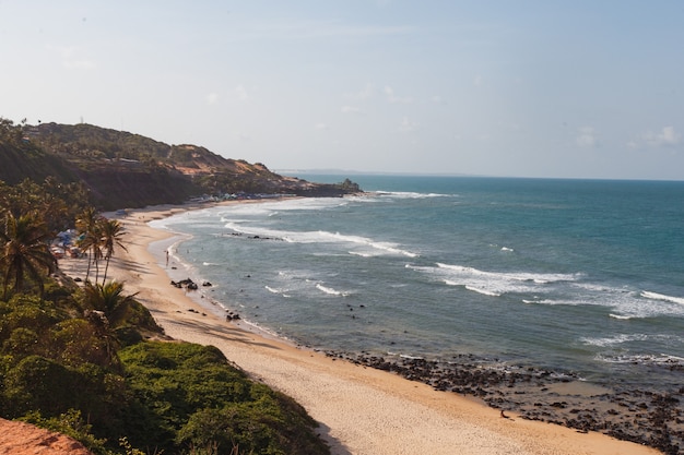 Natal, Rio Grande do Norte, Brésil - 12 mars 2021 : Praia da Pipa à Rio Grande do Norte