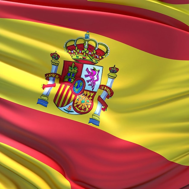Nation du drapeau espagnol