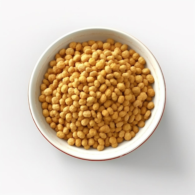 Natto à partir de graines de soja fermentées avec Bacillus subtilis Aliments japonais générés par l'IA