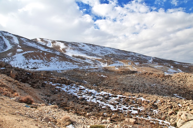 Nature dans la vallée de la Bekaa au Liban