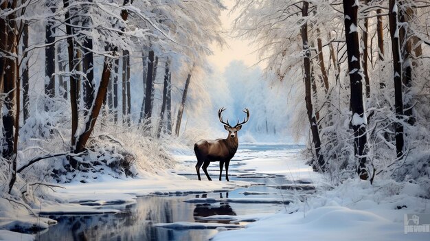 Photo nature hivernale