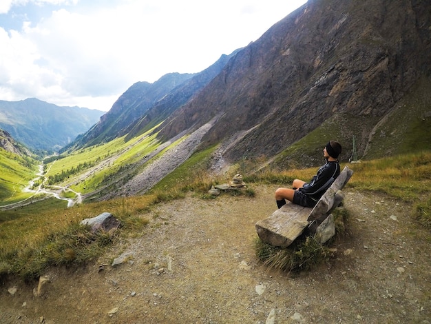 La nature et l&#39;homme Amoureux de la montagne Extrême