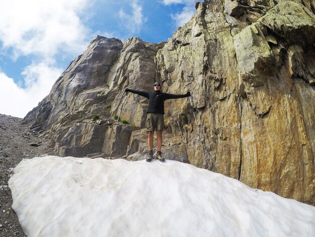 La nature et l&#39;homme Amoureux de la montagne Extrême