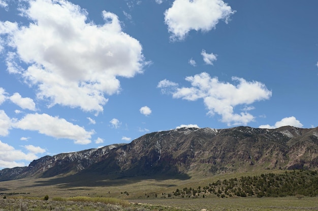 Nature le long de l'autoroute 89 de Salt Lake City Utah